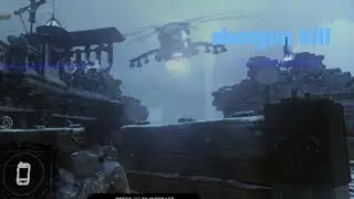 Shooting a helicopter with a shotgun ( rise of tomb raider) clips