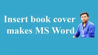 Insert book cover makes by MS Word-02