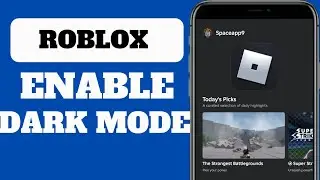 How To Enable Dark Mode On Roblox