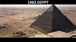 1962 Egypt: Nile, temples, Cairo, pyramids