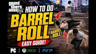 Gta 5 How to do barrel roll  (PC, XBOX, PSP)
