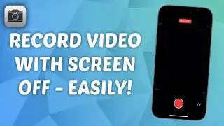 How to Record Video When Screen is OFF on iPhone - Secretly Record Video on iPhone