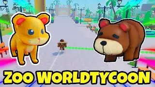 NEW GAME Zoo World Tycoon Is INSANE!