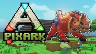 PixArk Let's Play - Ep 10 - Taming A Felhunter! PixArk Early Access Gameplay