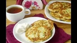 Капустные оладьи с манкой