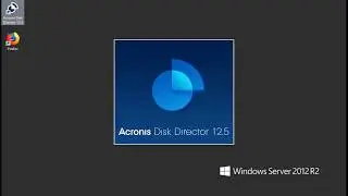 Acronis Disk Director 12.5 - resizing the non-system volume.