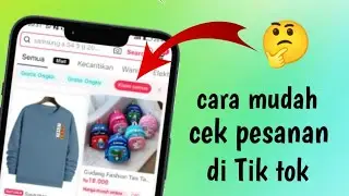 cara melacak pesanan di tiktok shop