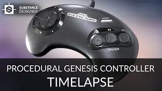 Substance Designer - Sega Genesis Controller
