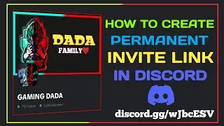 How To Create PERMANENT Invite Link On Discord 2022 #shorts #discord