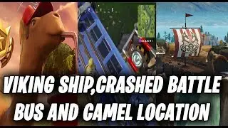 VISIT A VIKING SHIP, A CAMEL AND A CRASHED BATTLE BUS | ALL LOCATIONS