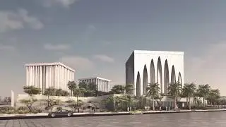 Abrahamic Family House Animation by Adjaye Associates