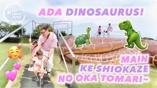 GO TO SHIOKAZE NO OKA TOMARI PARK ‼️IS ANYONE AFRAID OF DINOSAURS?