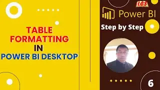 Power Bi in Hindi | 6.Table formatting in Power BI in Hindi