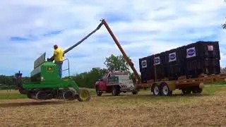 Planting Winter Wheat in Darke County Ohio -  October 2017