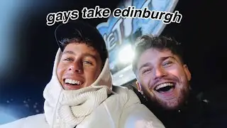 a wholesome trip to edinburgh with my boyfriend + the last christmas vlog