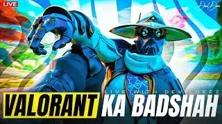 200IQ RADIANT RANK PUSH | VALORANT LIVE RNT DEVILDEEZ