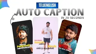 Auto Teluenglish Subtitles For Free In 30 Seconds 