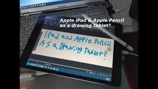 Spacedesk and iPad with Apple Pencil as a drawing tablet?