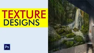 HOW TO Create Texture Designs Quick & Easy - Photoshop Tutorial for Beginners
