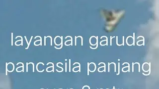layangan garuda Pancasila mengudara #shorts