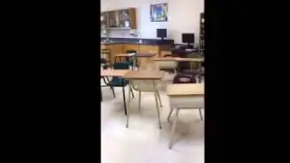Zig zag seating arrangement