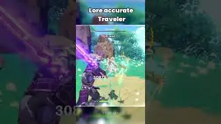 Lore accurate Traveler  #shorts #genshinimpact