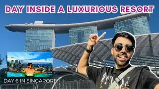 How Luxury feels to a middle class | Stay at Marina Bay Sands Singapore - Ep. 10