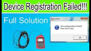 morpho device registration failed press ok to retry windows 7 2022