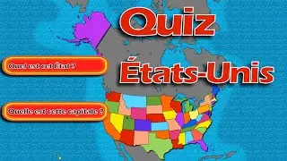 Quiz États-Unis : Quel est cet État ? Et quelle est cette capitale ? Blind test.