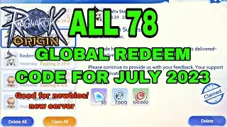 ALL COMPLETE GLOBAL REDEEM CODE OF JULY • RAGNAROK ORIGIN