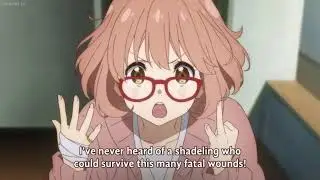 Kyoukai no Kanata - Episode 1