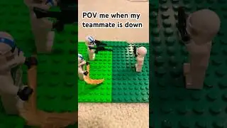 POV me when my teammate is down and there’s a other team ￼