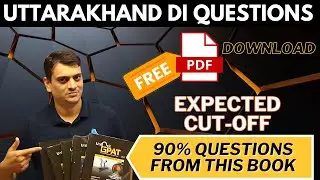 Uttarakhand DI (Drμgs Inspector) Question Paper | Free Download | Expected Cut-Off | Dr. PK Classes