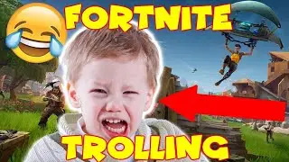 Trolling Kids On Fortnite!
