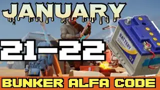 Bunker Alfa code Today JANUARY  21 - 22  2023 LDOE