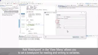 e² studio Tips - How to Use the Breakpoints View During Debugging