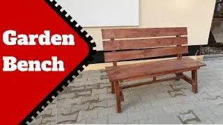 How to Build a Garden Bench