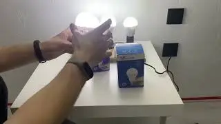 Енергозберігаюча LED лампочка 220v 9W з вбудованим акумулятором