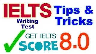 IELTS | writing test | tips & tricks