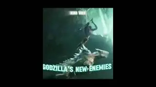GODZILLA'S OLD ENEMIES VS GODZILLA'S NEW ENEMIES 😈☠️. #godzilla #shorts
