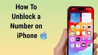 how to unblock a number on iPhone