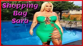 Shopping Bag Sara Canadian fashion model|Curvy Plus Size Model |Bio,Wiki,Lifestyle,Photos