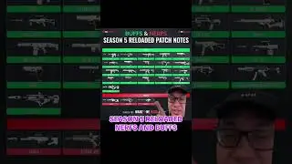 WARZONE Season 5 Reloaded NERFS and Buffs #warzone #callofduty