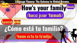 Essential English and Spanish Phrases | Beginner's Conversations Part 28