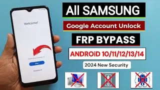 All Samsung New Security 2024 Frp Bypass/Unlock Google Account Lock | Without PC & Frp Unlock Tool