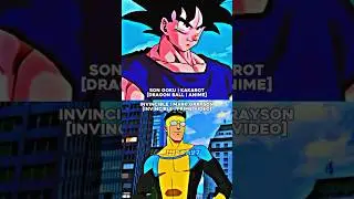 Son Goku | Kakarot [Dragon Ball | ANIME] vs Invincible | Mark Grayson [Invincible | Prime Video]