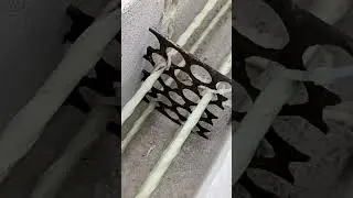 Каркас арматуры на перемычку над печкой в баню.