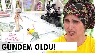 Esra Erol'da ilginç anlar! Bayılma numarası yaptı!   - Esra Erol'da Kolaj