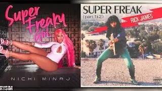 Rick James, Nicki Minaj - Super Freak & Super Freaky Girl [MASHUP]