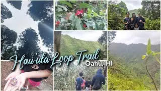 BEAUTUFUL VIEW on Top of HAU'ULA LOOP Trail, Oahu HAWAII! FAMILY Summer HIKING Adventure ⛰️ 🥾